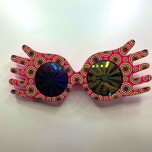 Harry Potter Half-Blood Prince, Luna Lovegood Spectra Specs Glasses (NEW UNUSED)